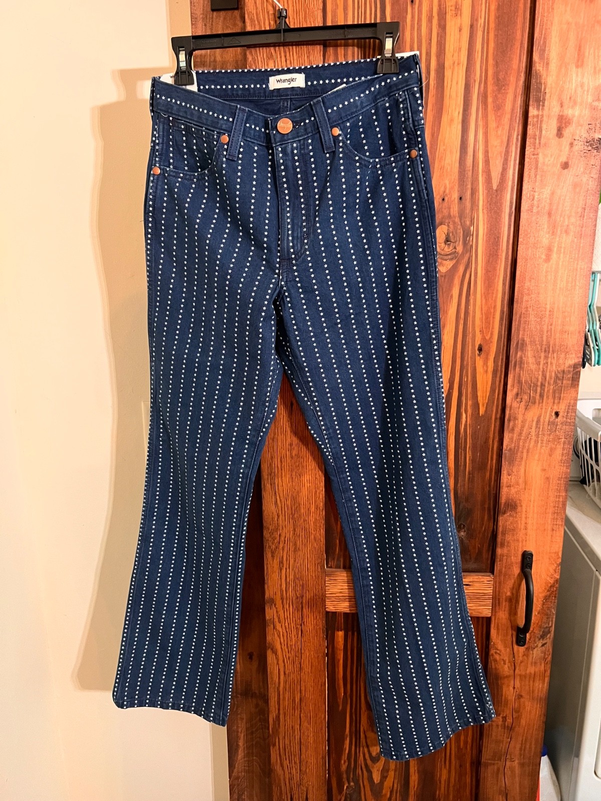 NWT wrangler star jeans size 27/31