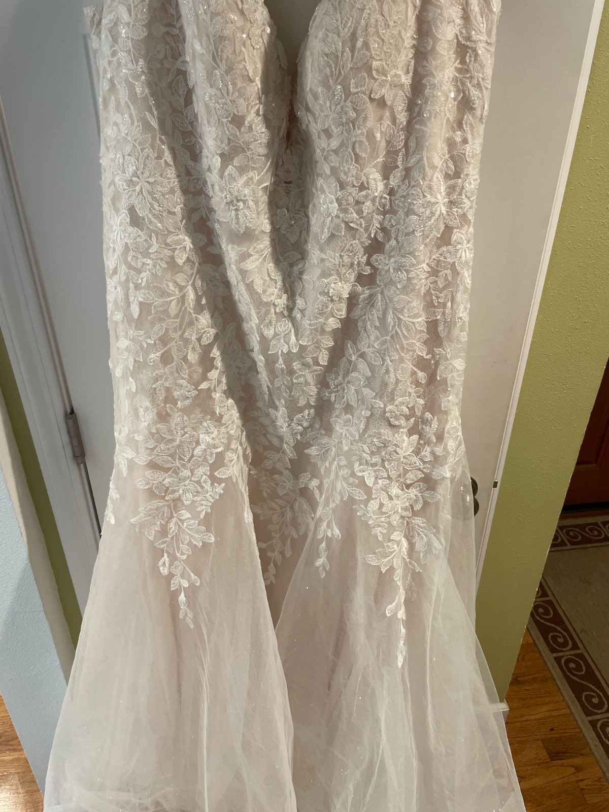 Size 28 Wedding Dress Floral Princess Gown Morilee