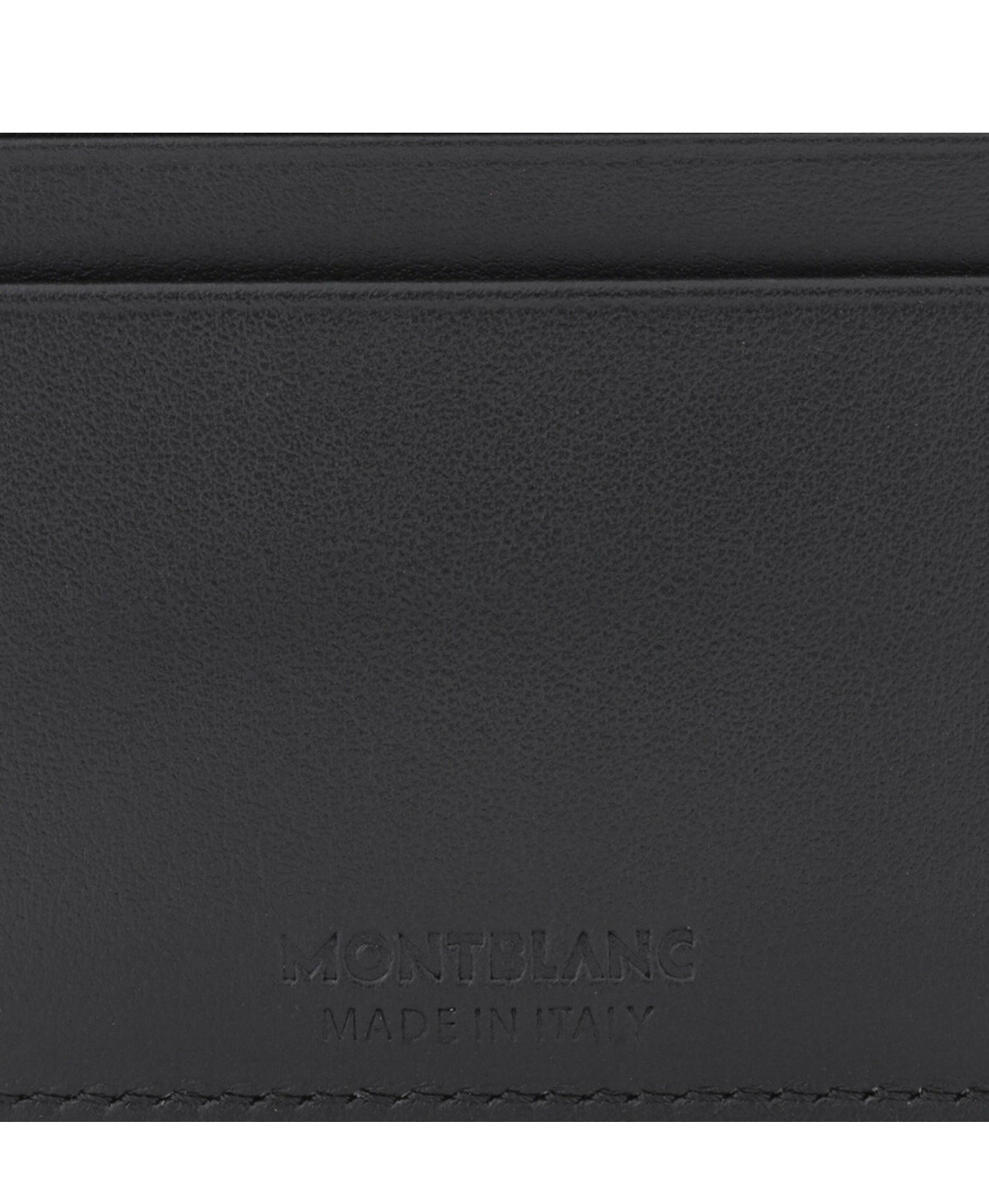 New In Box Montblanc Extreme 3.0 Black Leather 6cc Holder 129979 Retail $230