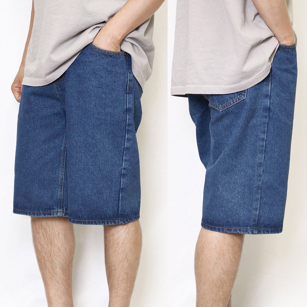 DM Men’s Jean Shorts Regular Fit Casual Cotton Denim Shorts 5 Colors