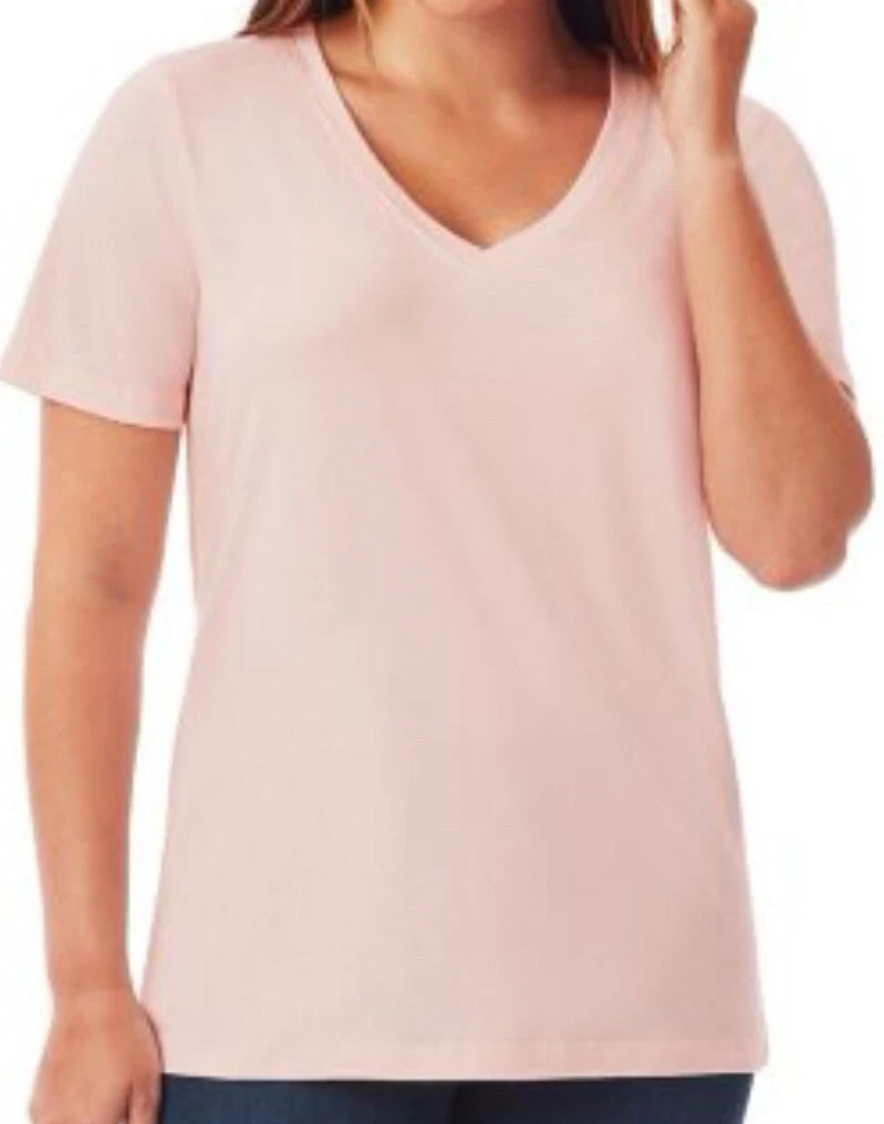 Member’s Mark Women’s Soft V-Neck Tee XS–XXL Choose color & size NWT