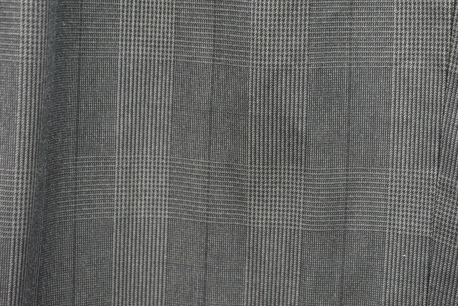 Roundtree & Yorke Men Pleat Front Straight Leg Folded Cuff Slack Pants 33 x 32