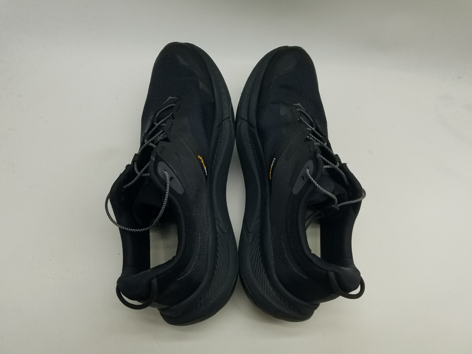 Hoka One One Transport Men’s Size 11.5 D (Medium) Vibram Running Shoes Black