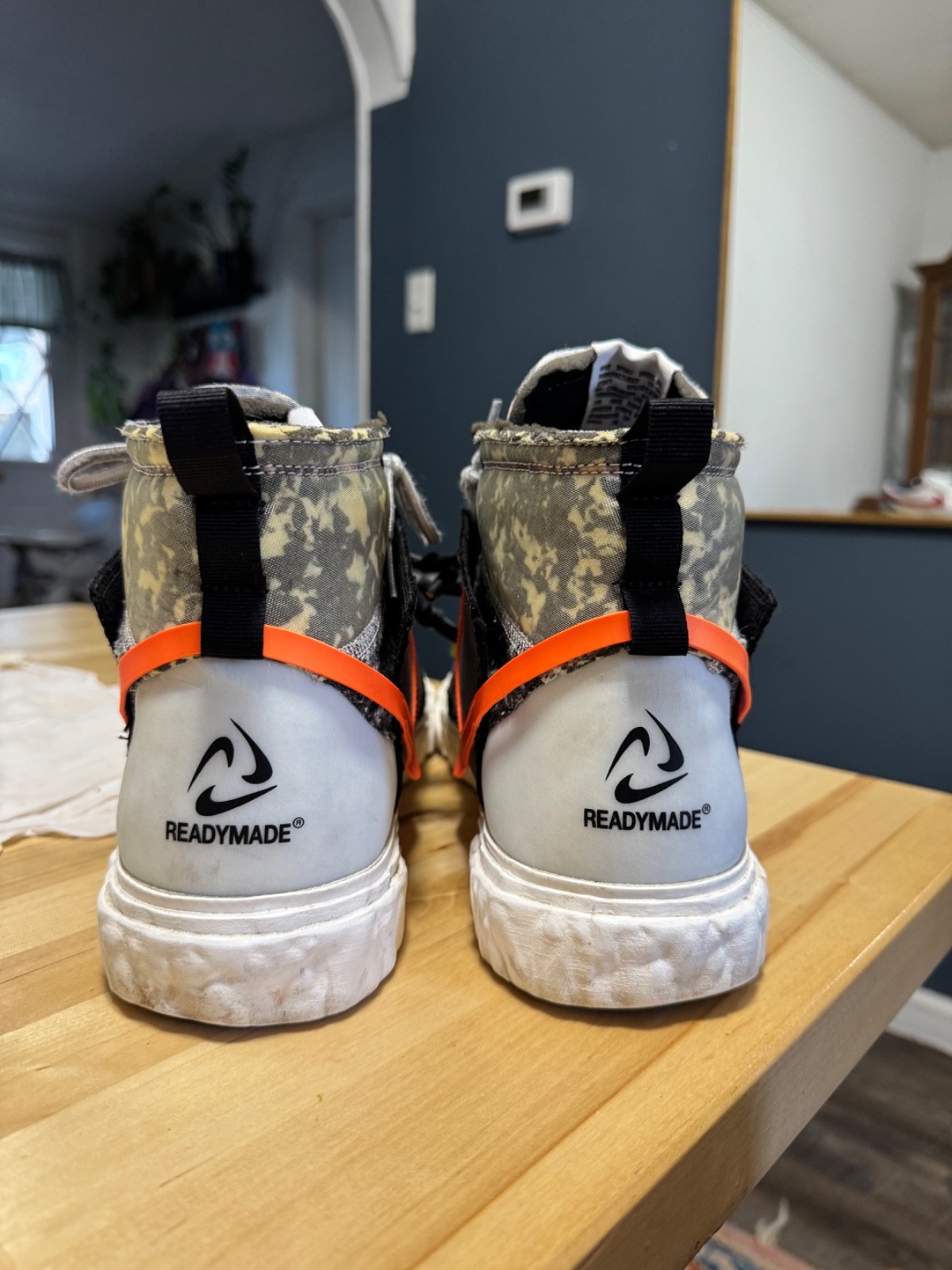 Size 14 – READYMADE x Nike Blazer Mid Black Camo