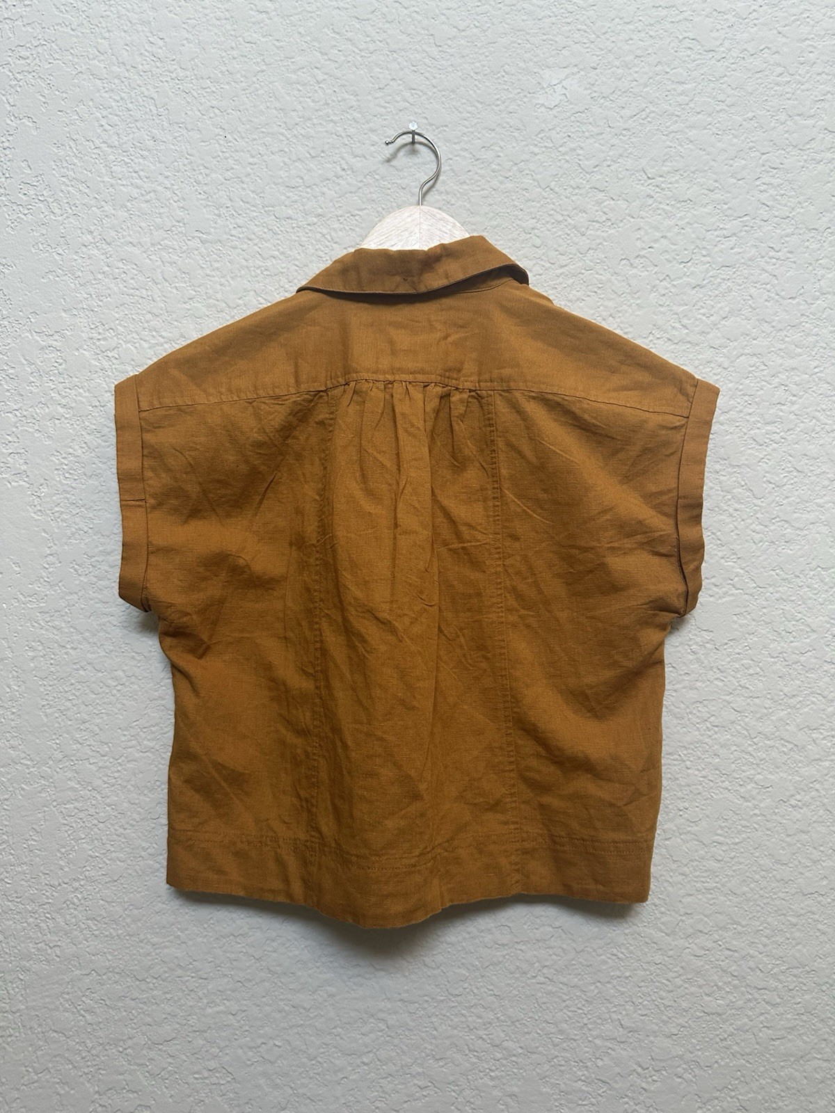 Anthropologie Women’s Cropped Utility Pullover Size XS
