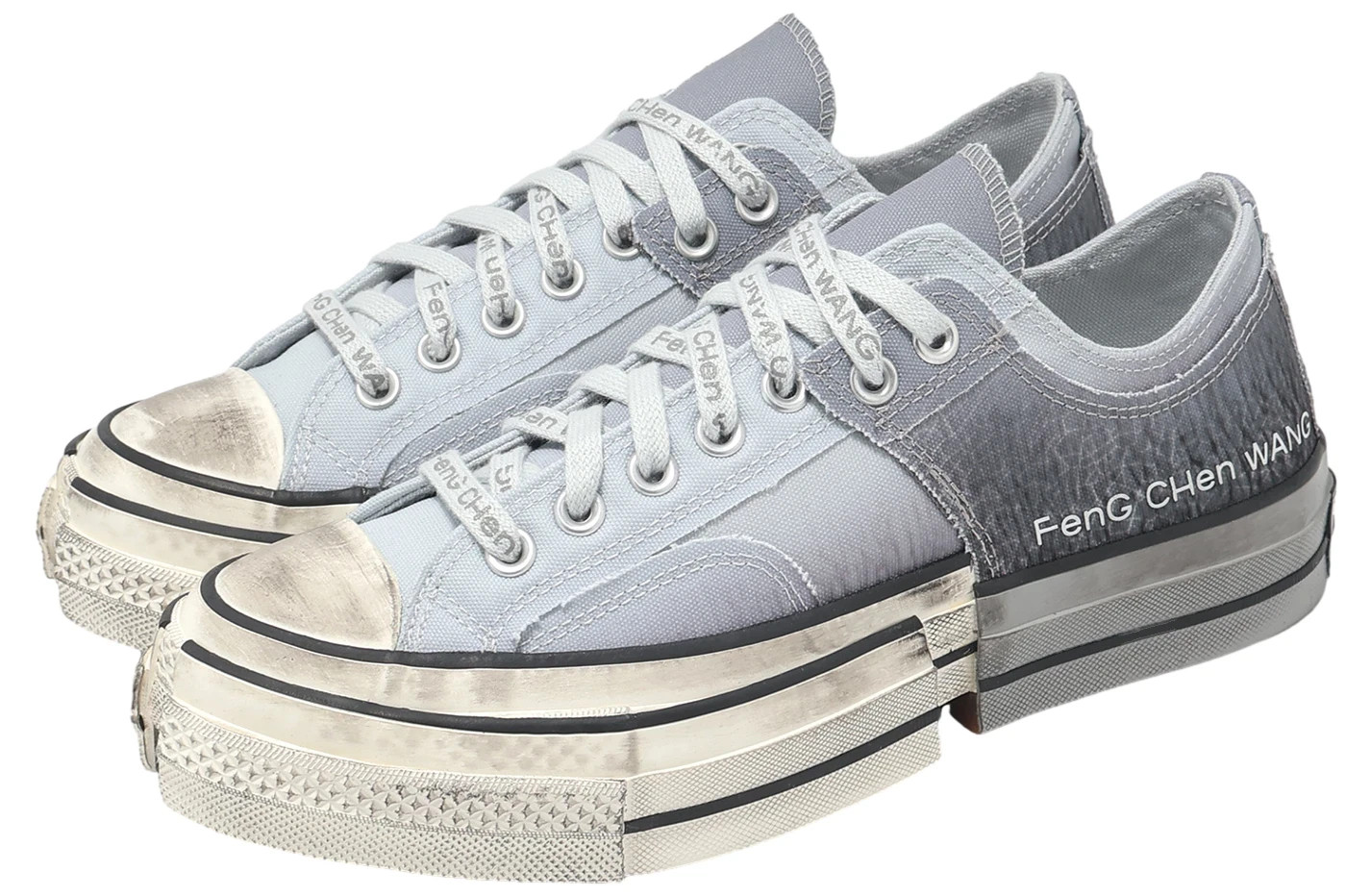 Converse Chuck Taylor All Star 70 Ox Feng Chen Wang 2-in-1 Gray A15742C Sz 11.5