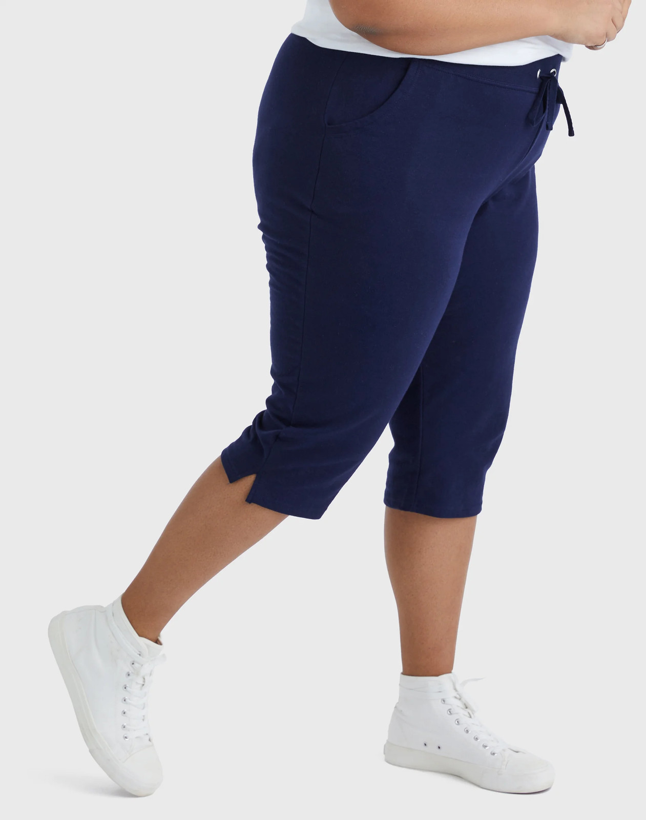 Just My Size Capri French Terry Womens Plus Your Choice 4 Colors & sz 1x to 5x