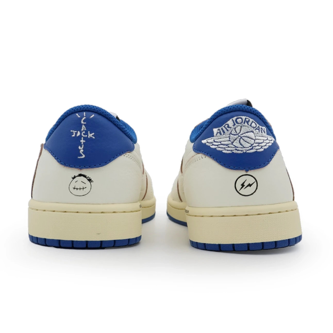 DM7866-104 Travis Scott × fragment design × Nike Air Jordan 1 Low (Men’s)