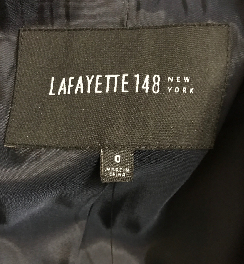 Lafayette 148 New York Leopard Print Tailored Blazer Career Jacket Sz NWT $598