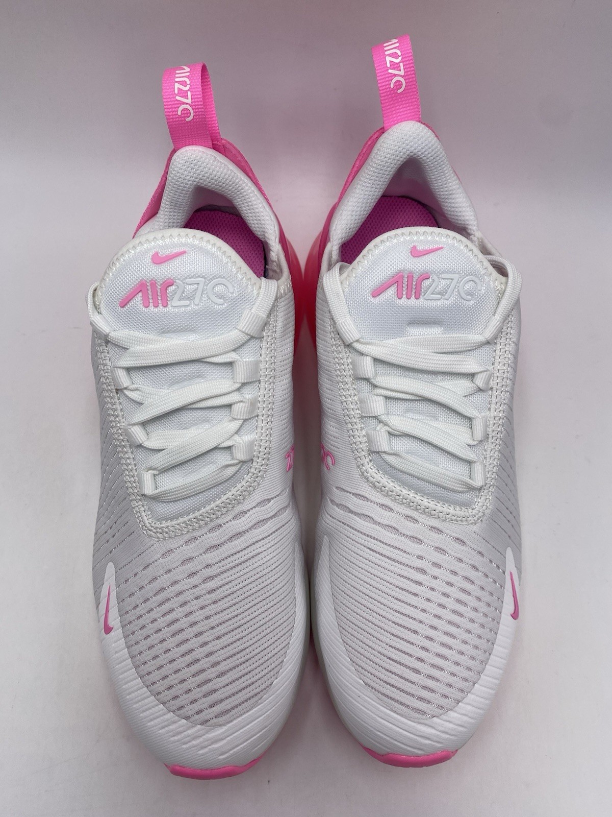 Nike W Air Max 270 Summit White Pink Spell (HJ3222 104) Women’s Size 9.5