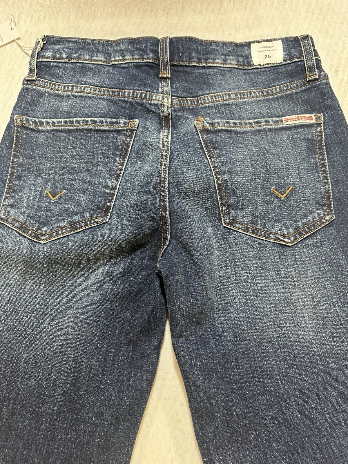 Hudson Jeans Womens Size 25 Rosalie Wide Leg Ankle Stretch Denim New with tags
