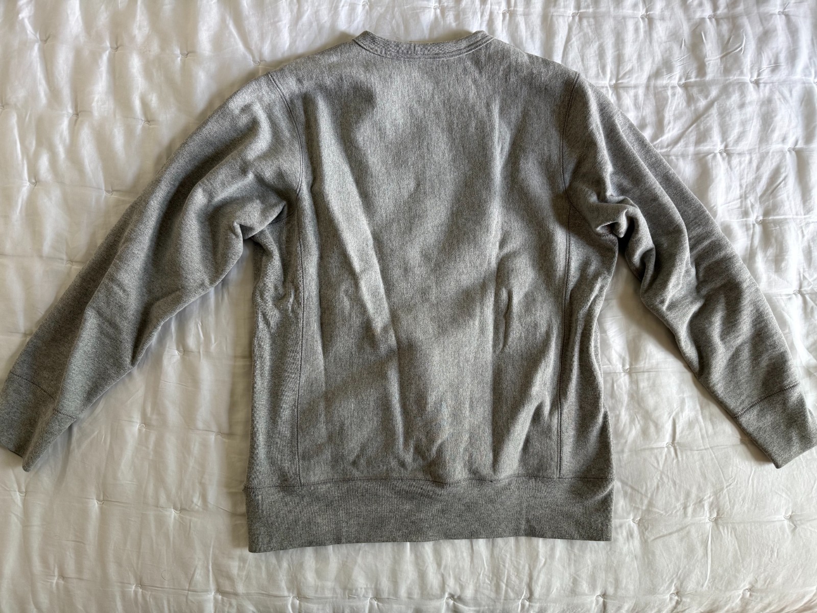 3sixteen Gray Heavyweight Sweatshirt Men M Made in Canada