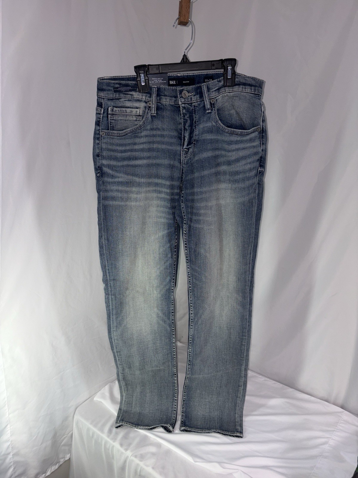 BKE Mason Men’s Jeans Regular Fit, Low Rise 32×34