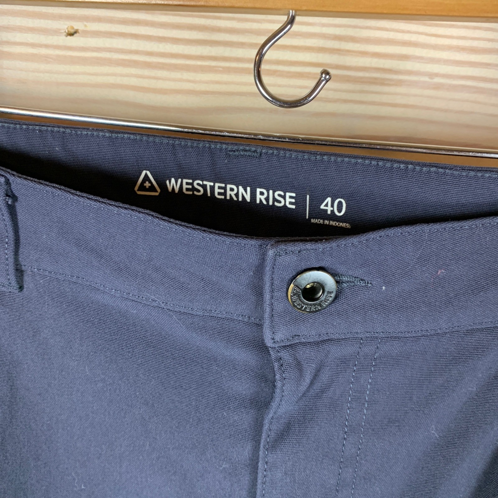 Western Rise AT Pant Mens 40 Blue Performance 2-Way Stretch Technical Trousers