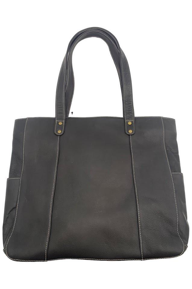 Le Donne Leather Company Leather Tote Bag Rivet Cafe