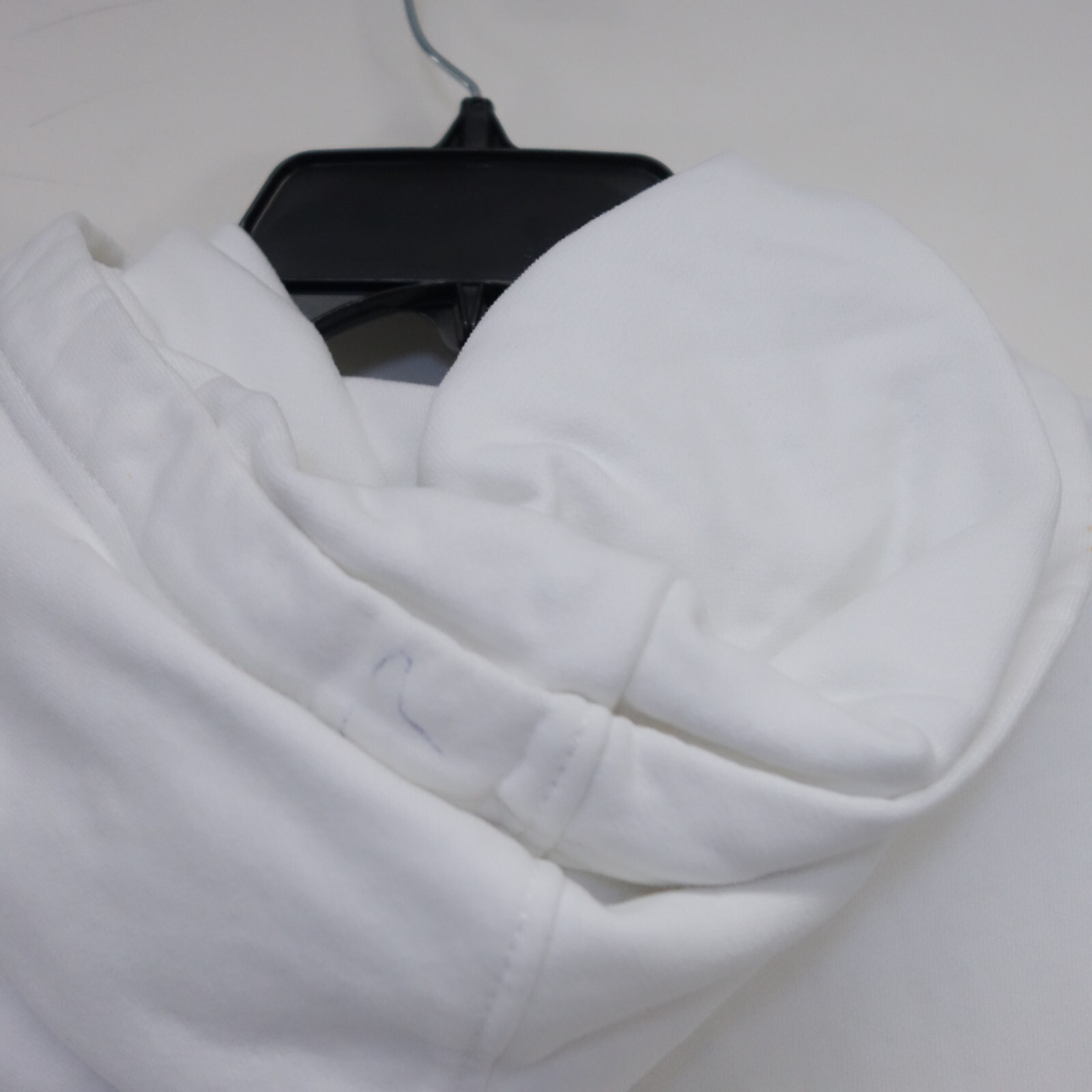 Calvin Klein Jeans Mens White Sportswear Pullover Streetwear Hoodie Sweatshirt M