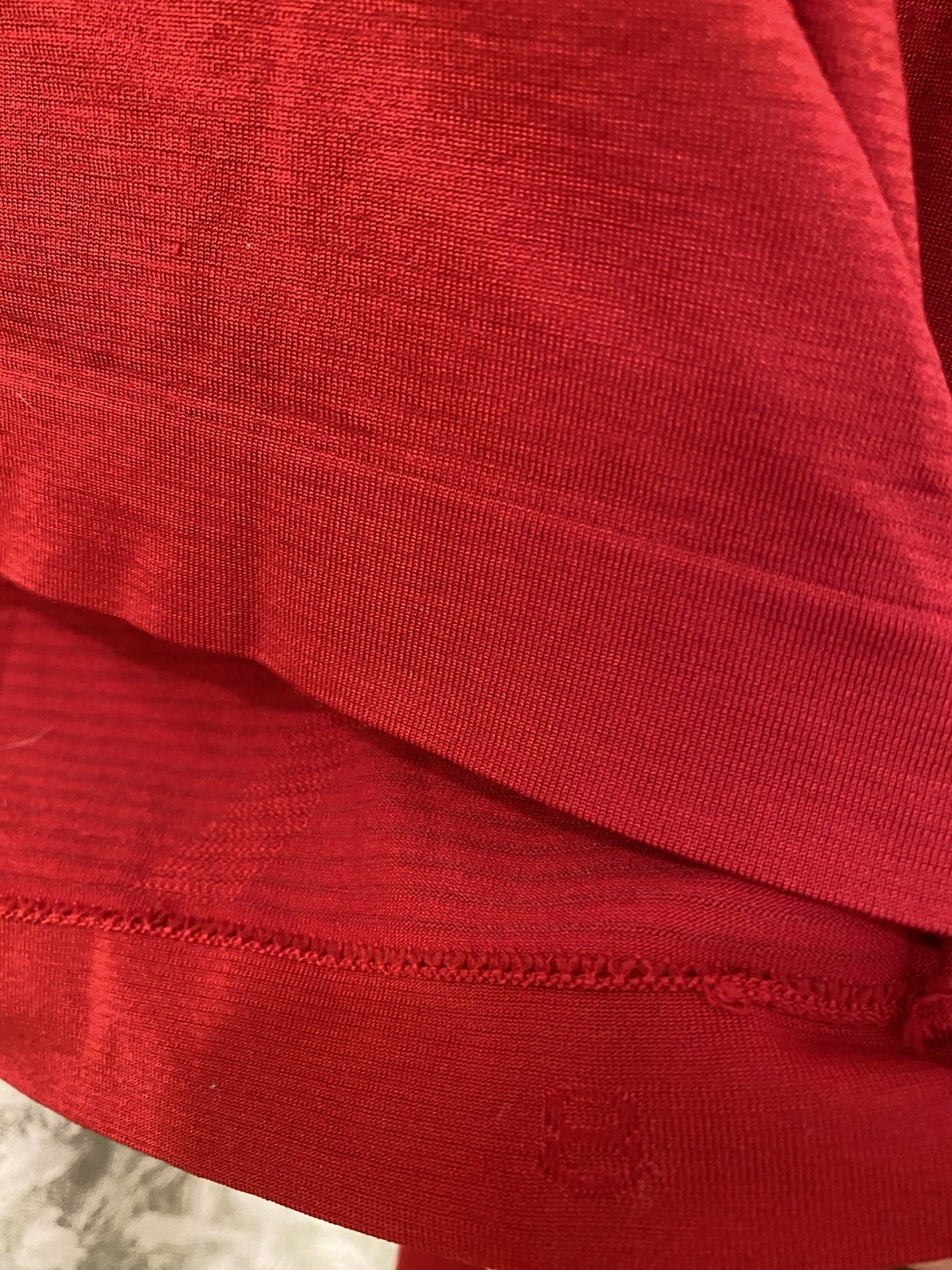 Lululemon Swiftly Tech Long Sleeve 2.0 Size 8 Dark Red Running Athletic Top