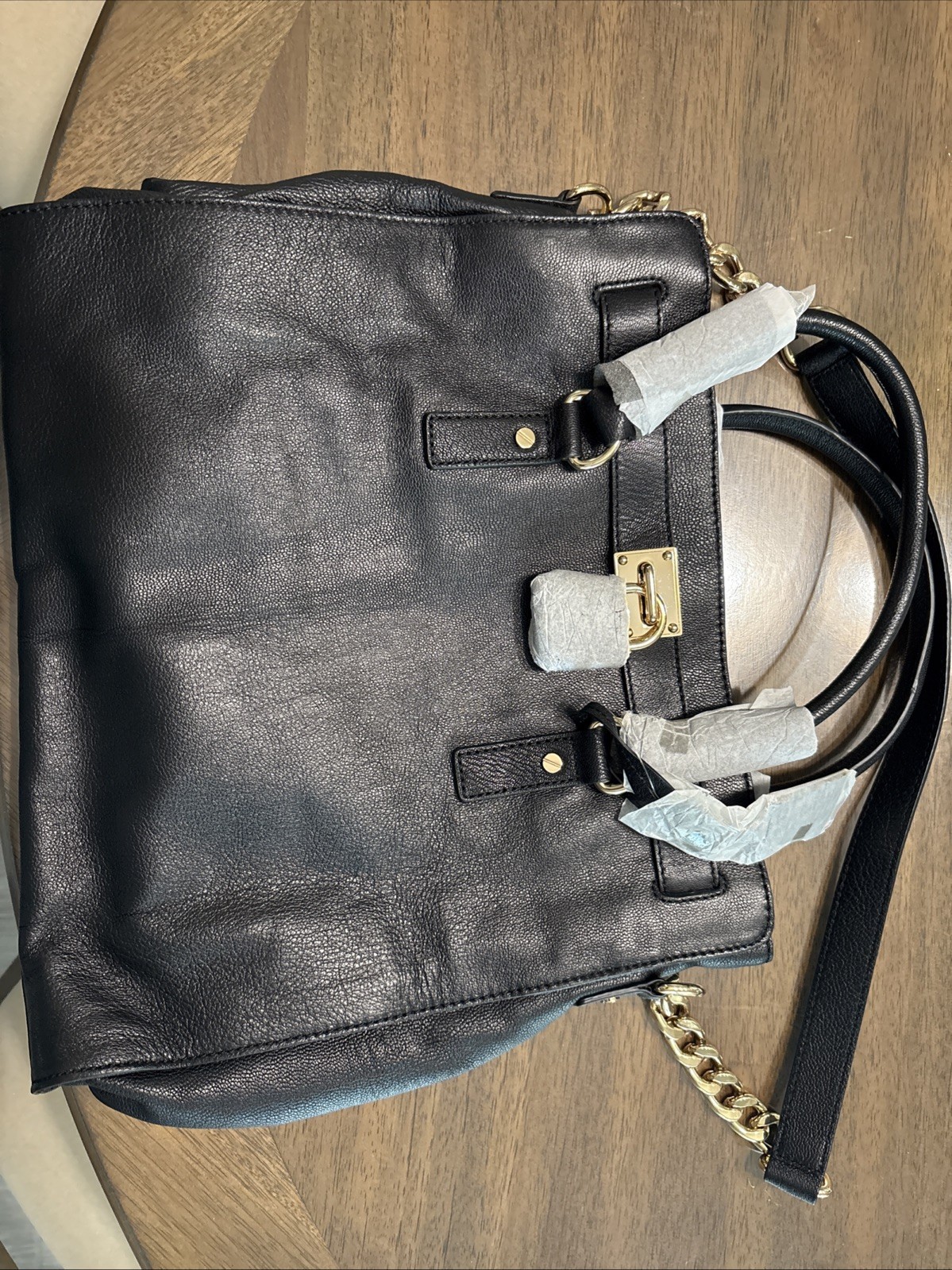 Michael Kors Hamilton Tote Black Brand New