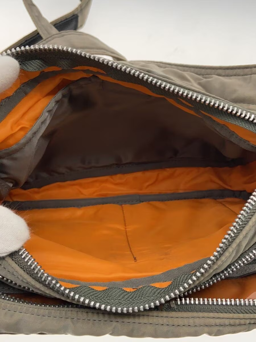 PORTER TANKER Sling Bag Shoulder Bag Nylon GRY Plain