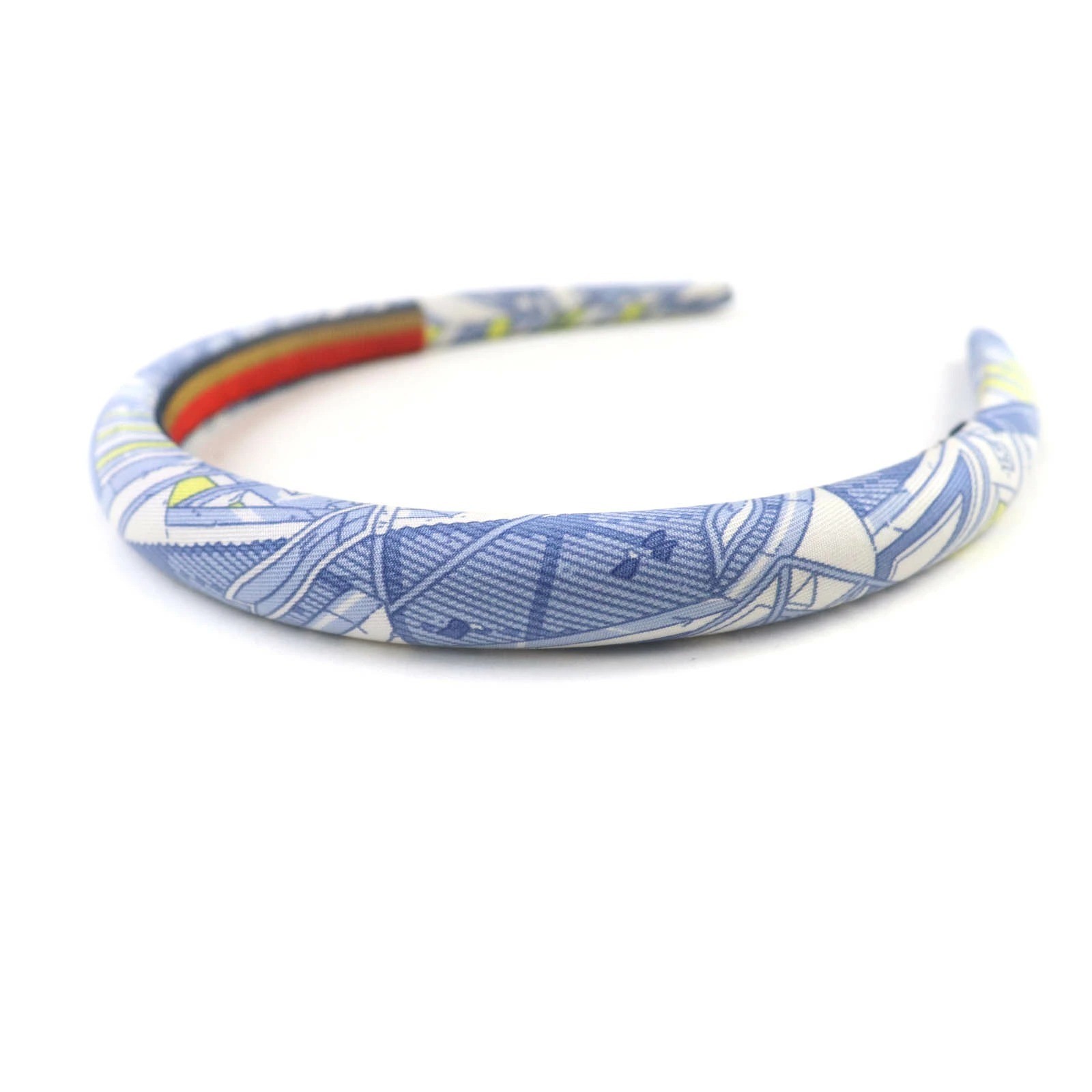 Hermès Elsa Horse Legend Headband Hair Band Multicolor Authentic