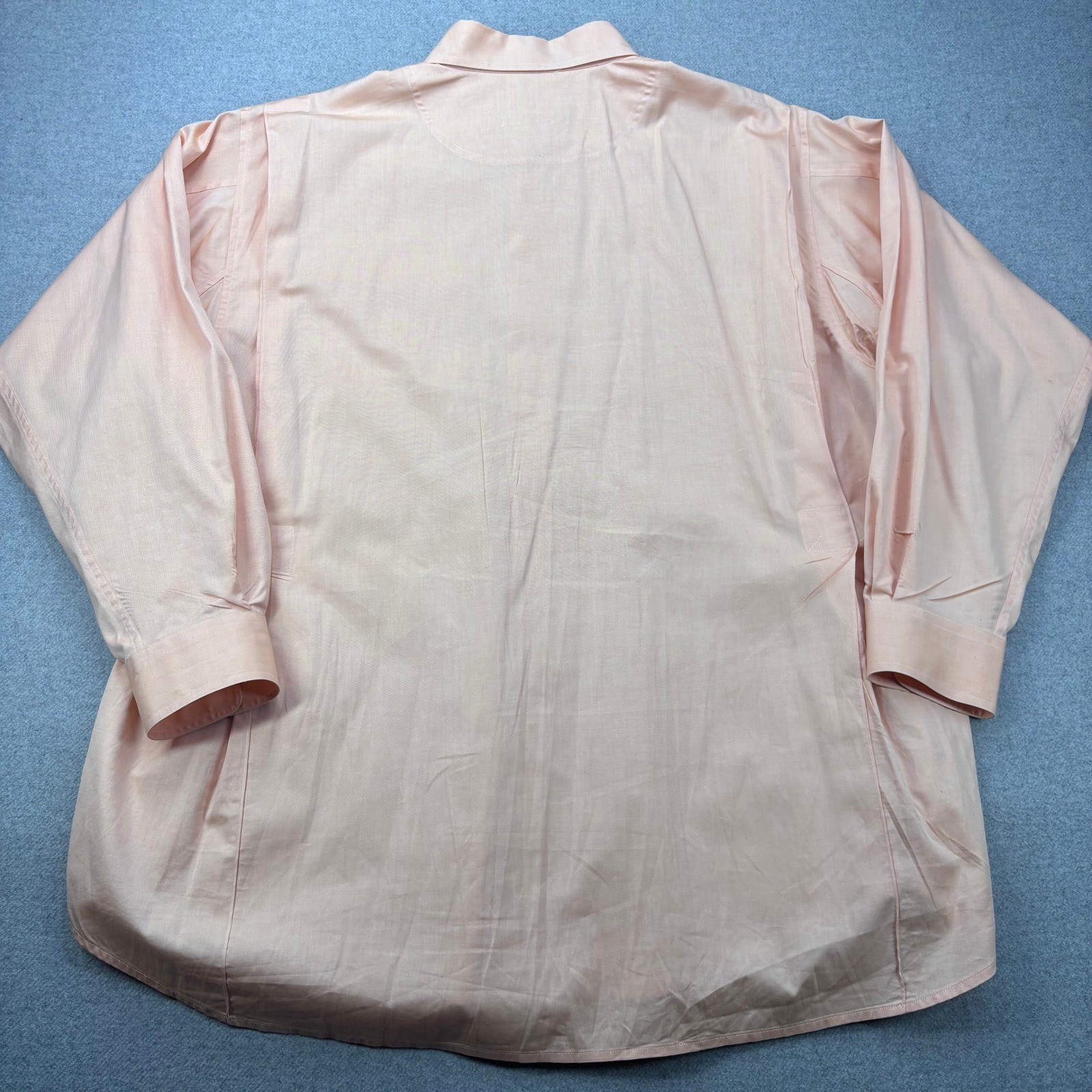 Kevin’s Plantation Collection Shirt Men 17.5-35 (XXL) Pink Bellow Bi-Swing FLAW