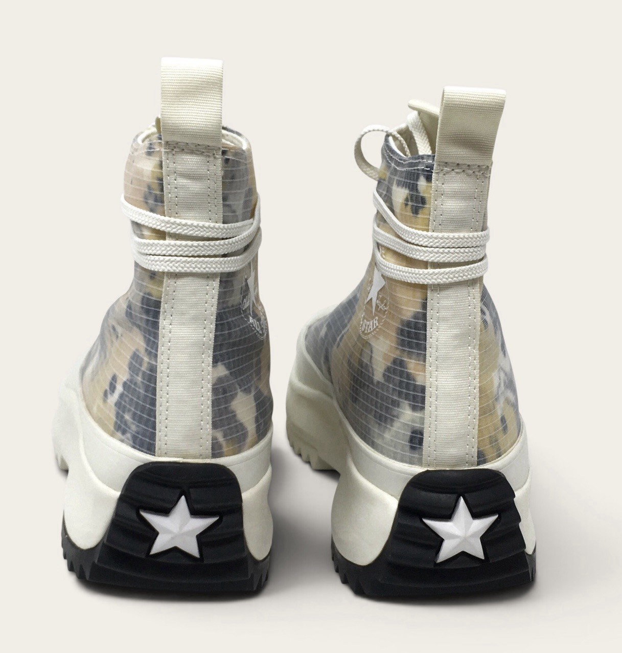Converse Run Star Hike Platform Summer Fest White Black Women 9.5 Men 8 NIB