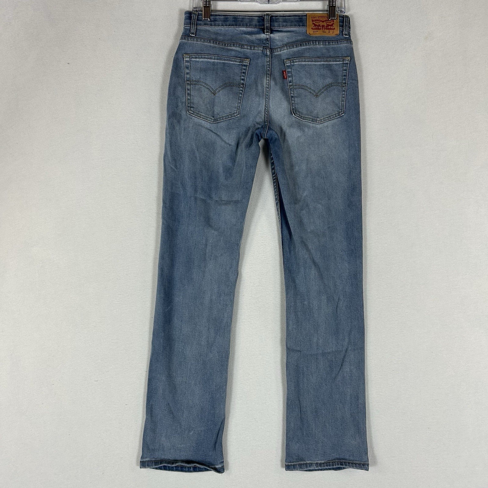 Levi’s Boys’ 511 Slim Fit Eco Performance Jeans Size 18 Reg (29×31) Blue Casual