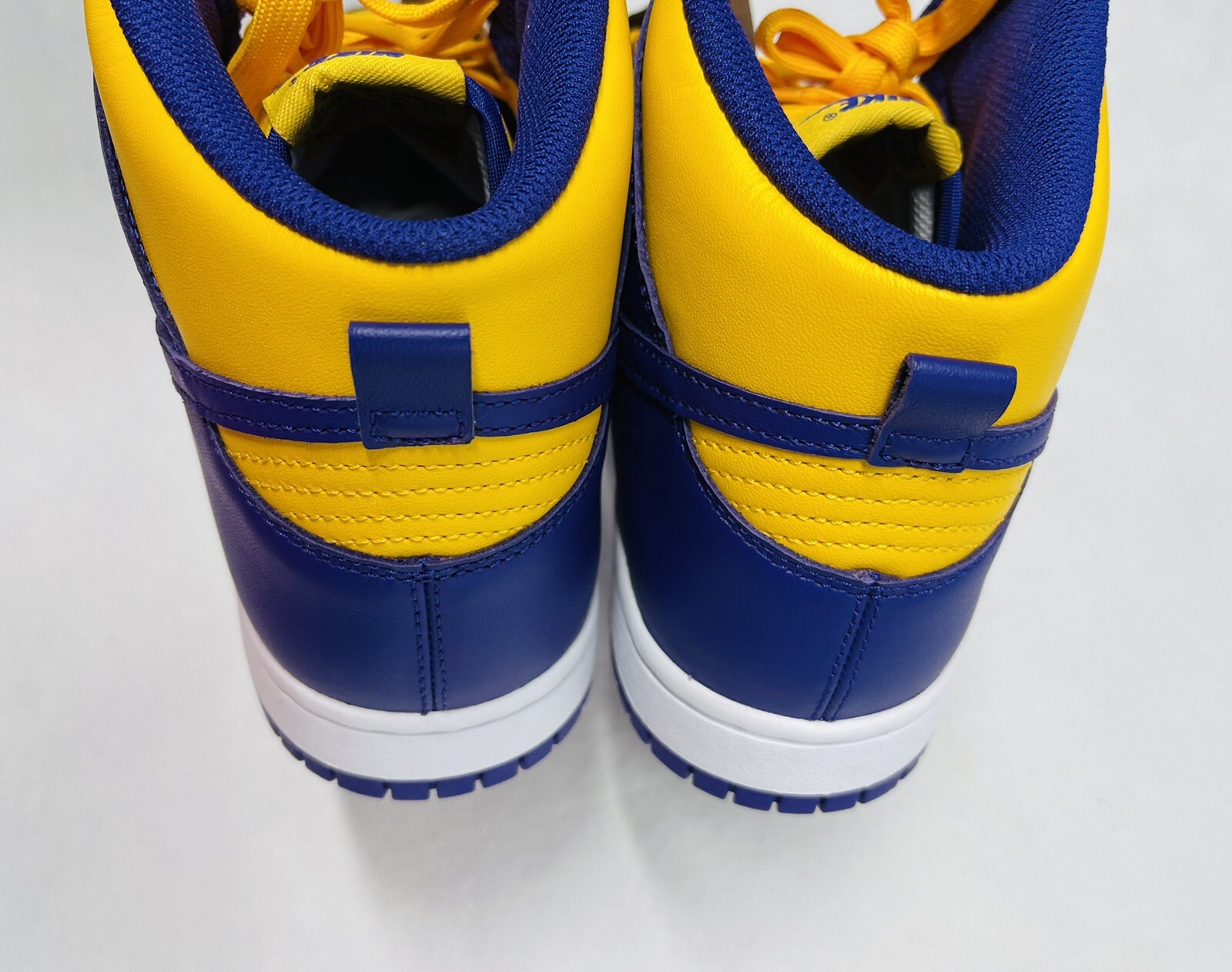 Nike Dunk High Retro Lakers Purple University Gold Men’s Size 9.5