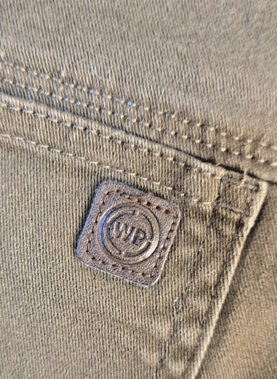 Weatherproof Vintage Mens Carpenter Pants 40×30 Cedar Brown Stretch Workwear Uti