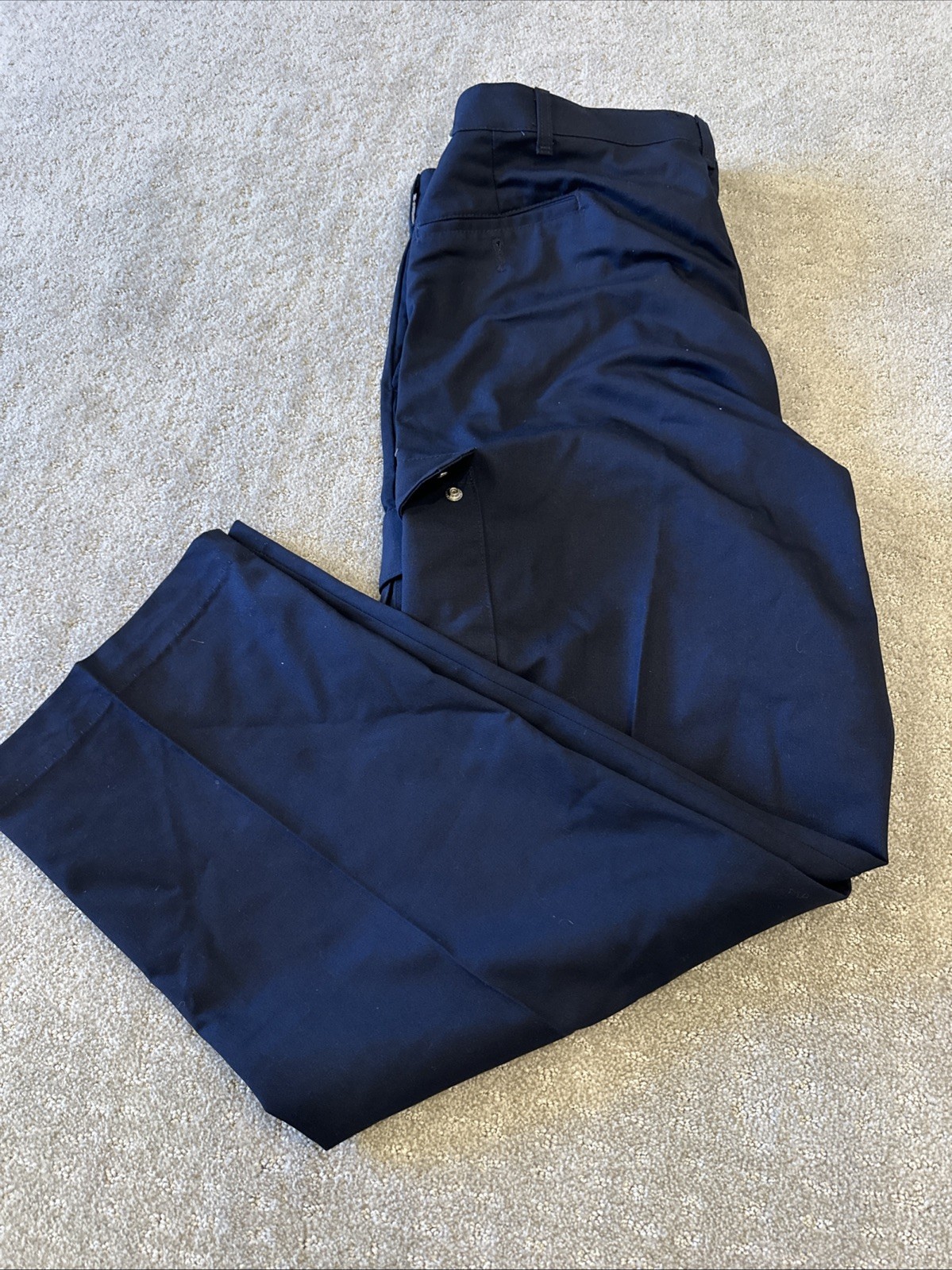 Red Kap Cargo Work Pants PT88NVJ Size 42×32 Navy