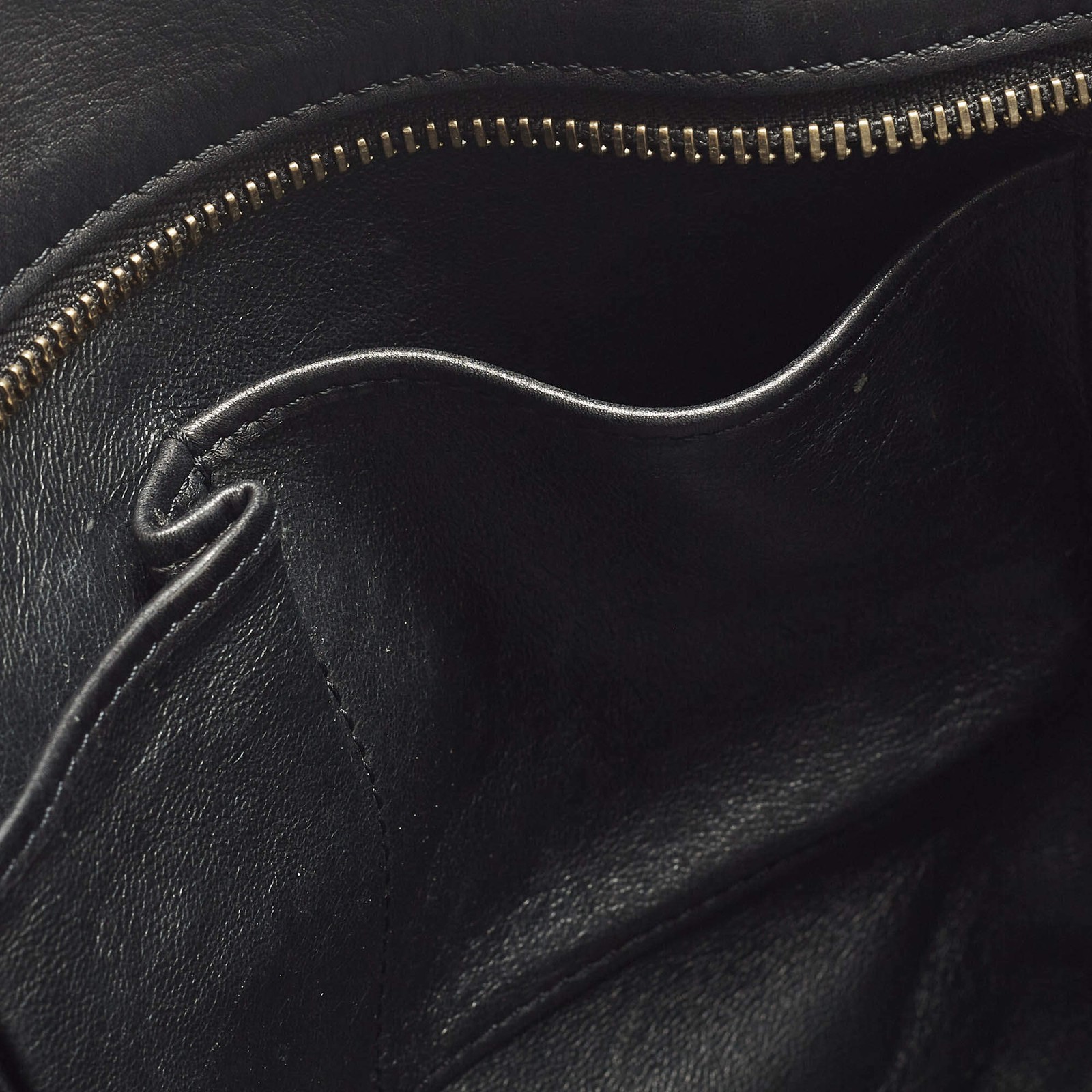 Celine Luggage Multicolor Leather and Suede Tote Bag