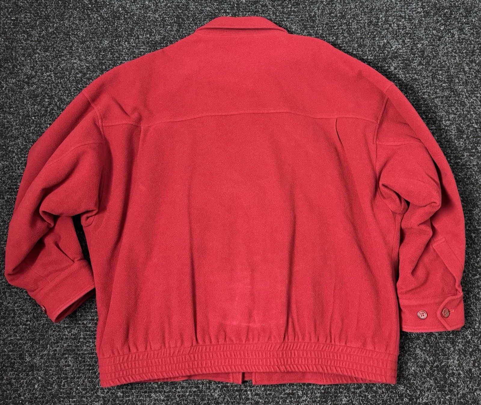 Burberrys Made in England check Harrington Red Jacket Size: See Pictures ….