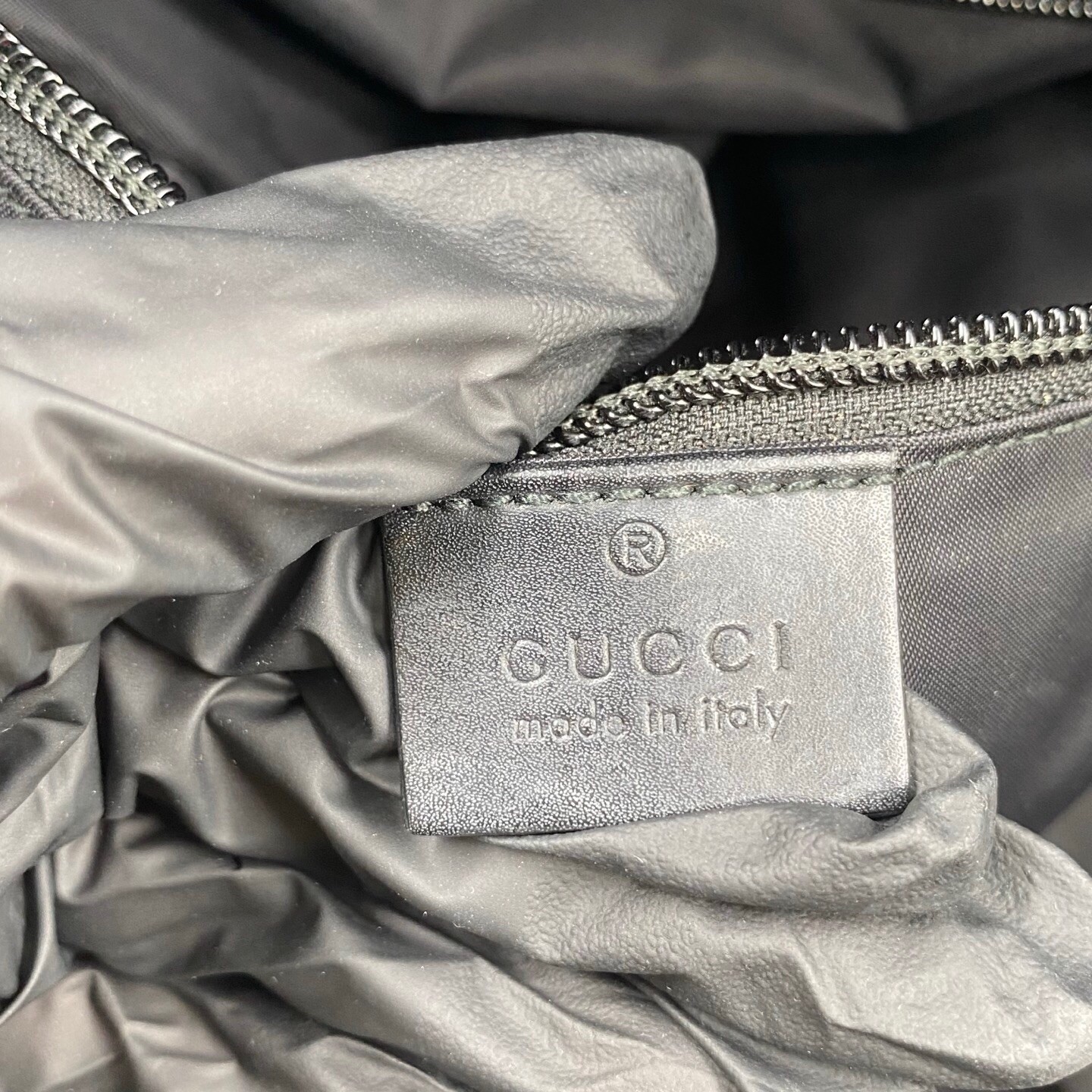 Gucci Sherry Ophidia GG Supreme Monogram Backpack Beige Canvas Web Black 051809