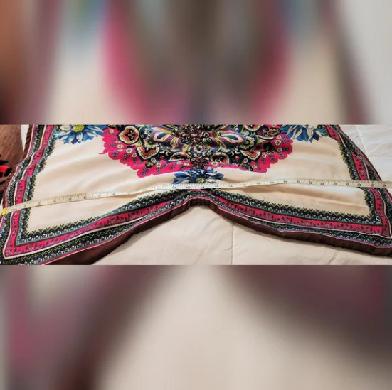 Women’s Silky‎ Floral Mandala Printed Blouse
