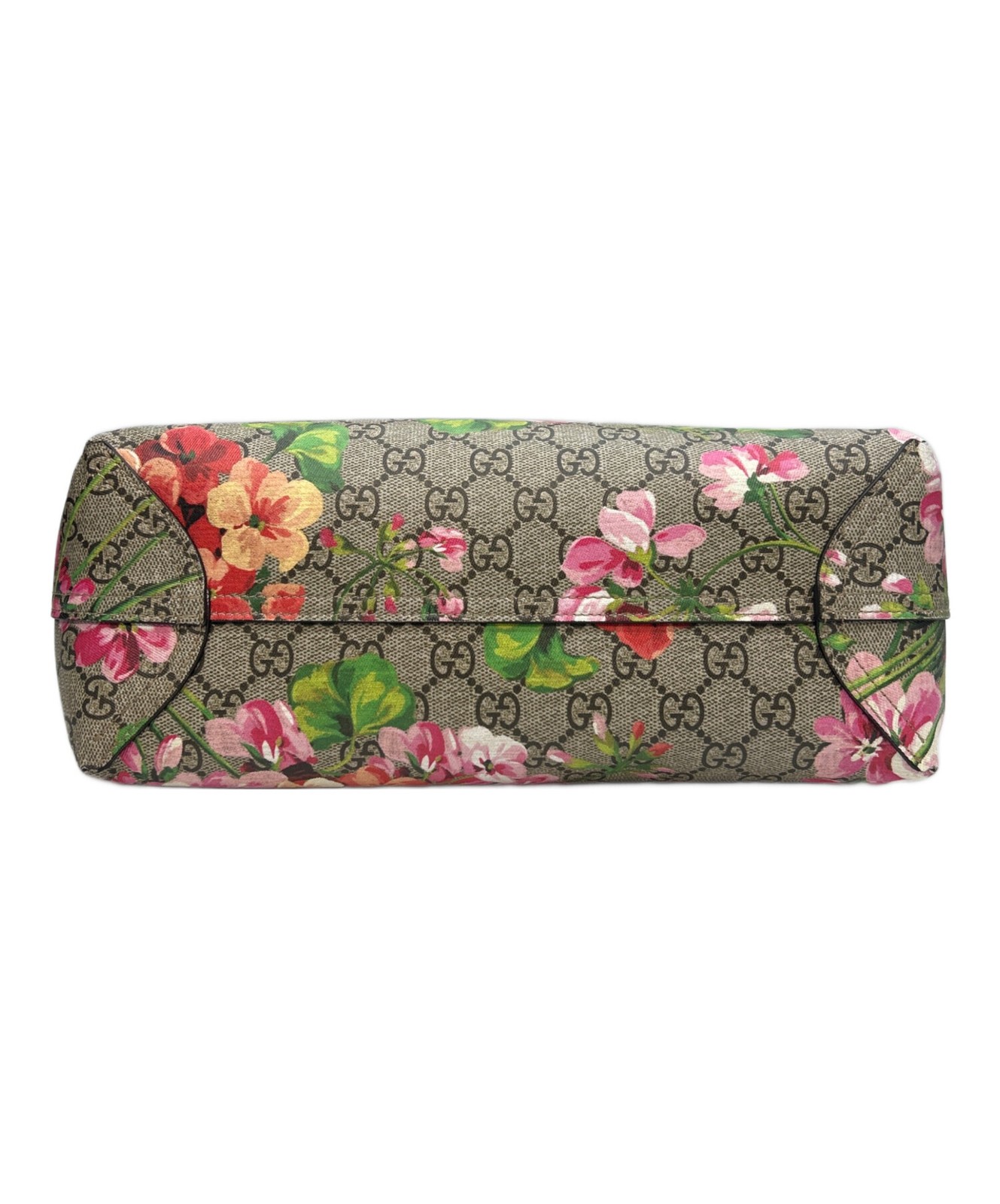 Gucci GG Blooms Reversible Tote Bag Beige Red Women’s Pre-owned Italy 372613