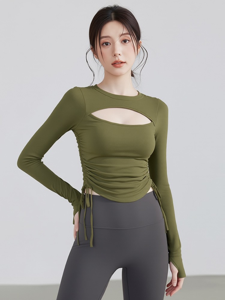 Pilates Training Top – Fall/Winter Fitness Apparel
