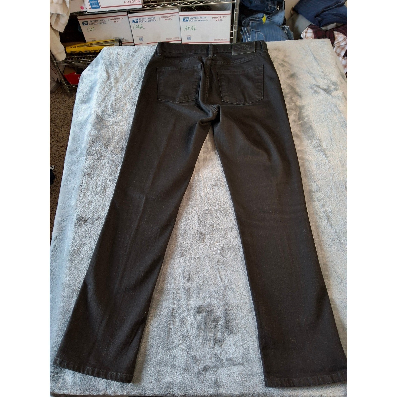 Lauren Ralph Lauren Petite Black Classic Straight Leg Jeans Size 4P Denim Pants