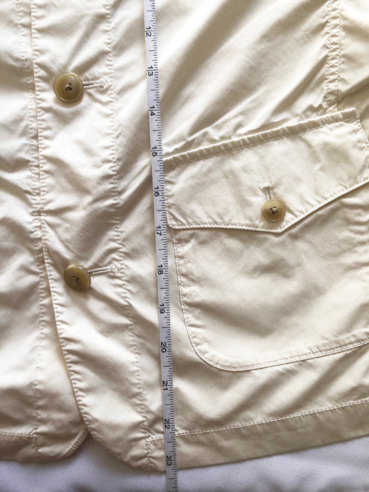 Uniqlo Women Coverall Jacket IDLF (INES DE LA FRESSANGE) in Natural XS – NWT