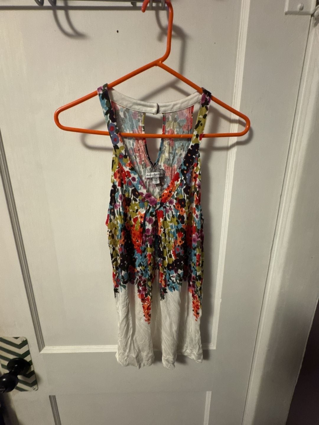 American Eagle Outfitters Floral Sleeveless Tank Top