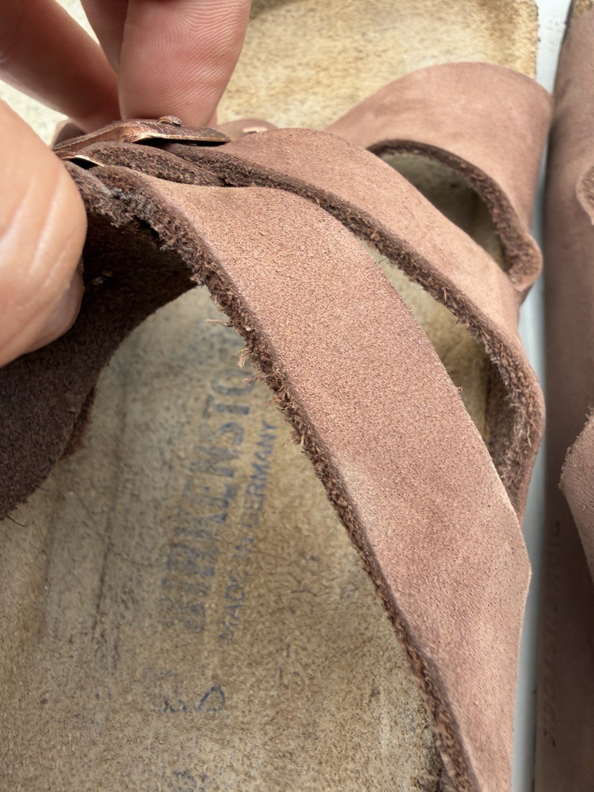 BIRKENSTOCK Unisex Florida Soft Footbed Birkibuc Mocha 0053881