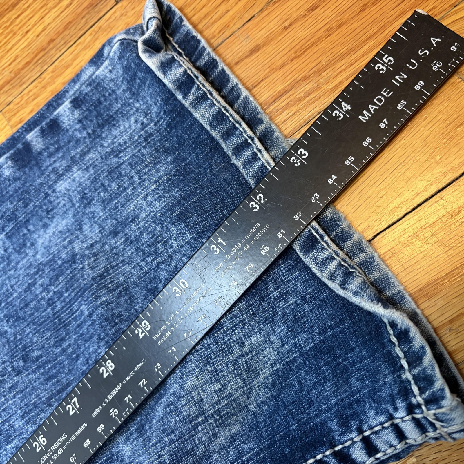 Silver Jeans Co Suki Mid Boot Jeans Womens 32×33 Blue Bootcut Stretch Denim