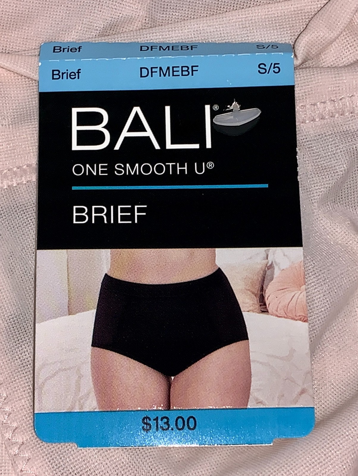 BALI One Smooth U Second Skin Micro Sandshell Brief Panty Womens M 6 L 7 XL 2XL