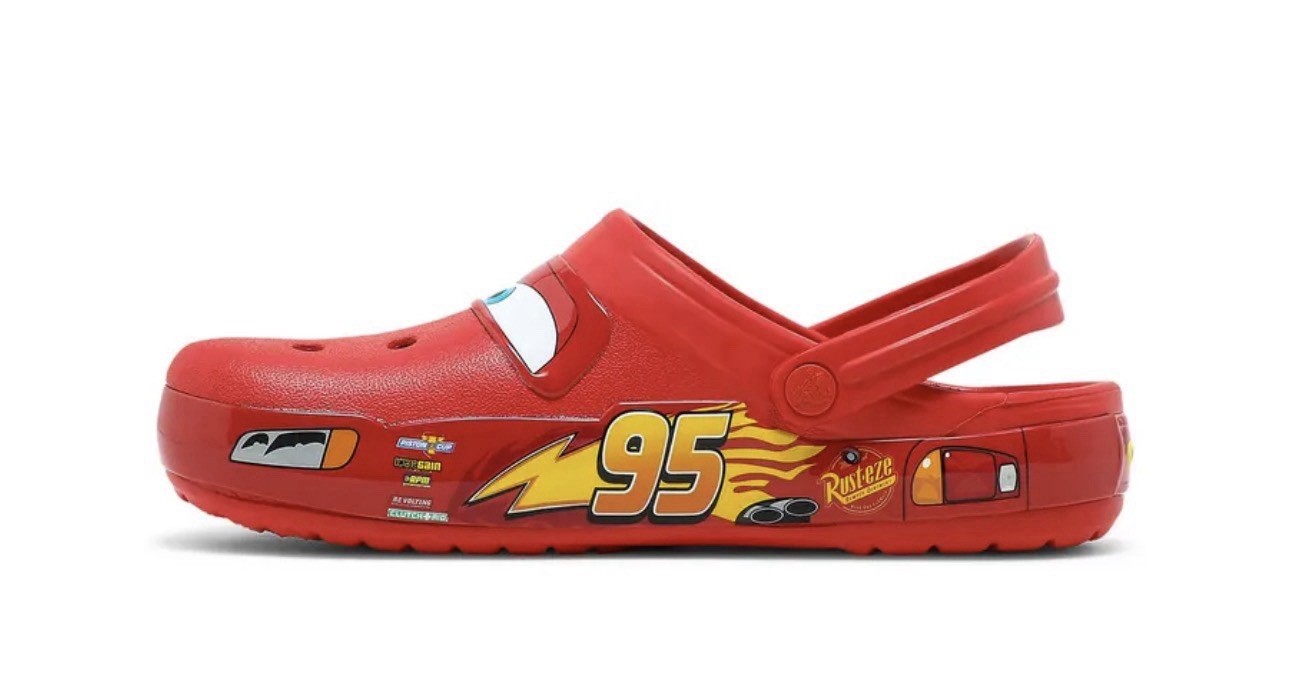 Crocs J3 Junior Lighting McQueen Light Up ⚡️NWT New with Tags Fast Shipping. ⚡️