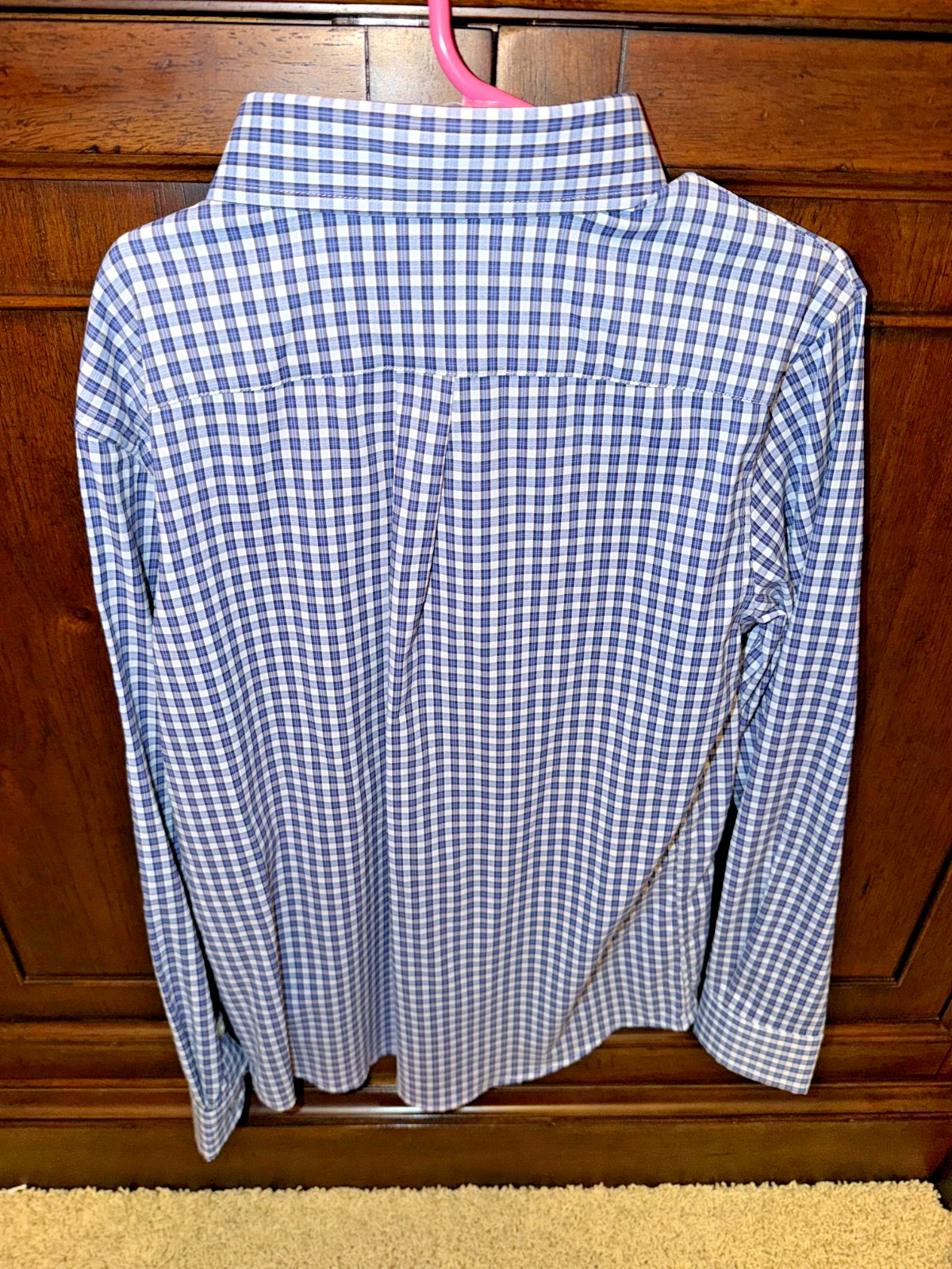 Boys SOUTHERN TIDE Intercoastal Stretch Plaid Button Down Shirt M (8-10)