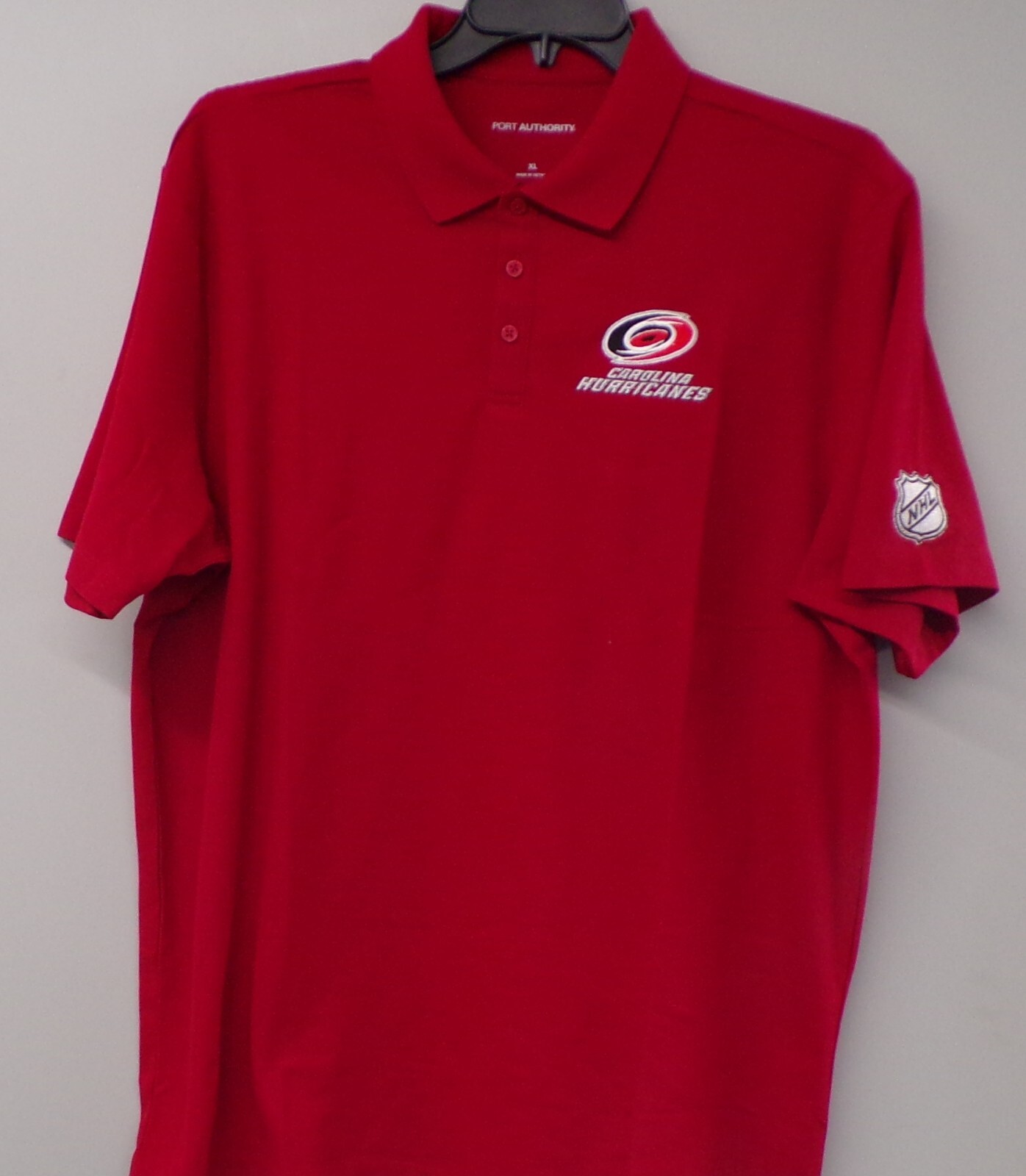 NHL Hockey Carolina Hurricanes Mens Polo XS-6XL, LT-4XLT Caniacs New