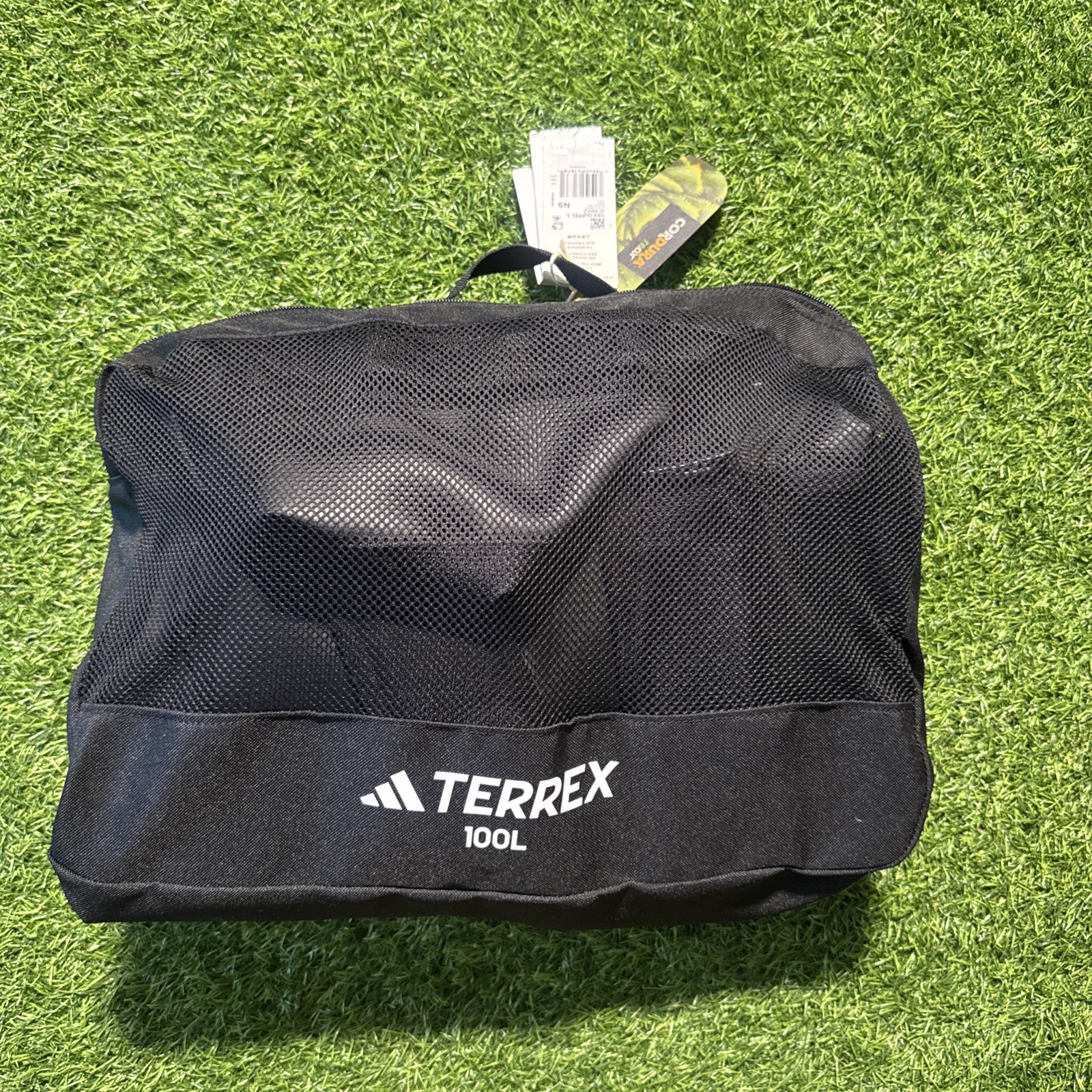 IC5652 | adidas TERREX Rain Ready Expedition Duffel Bag 100L 29” X 14” X 15”