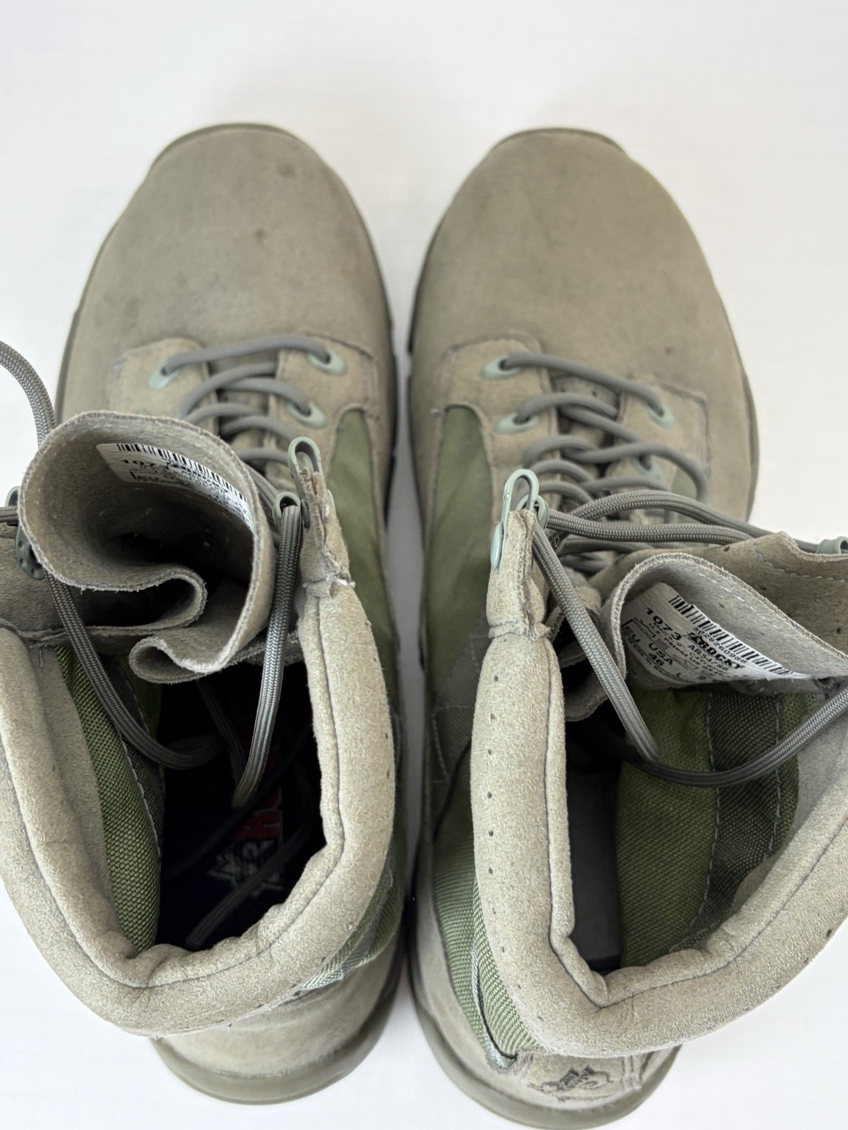 Rocky 8” C4T Trainers Sage Green Boots Tactical Combat 1073 Men’s Size 12 W