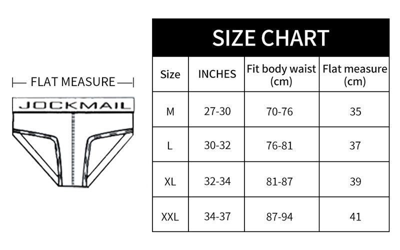 JOCKMAIL Sexy Men Underwear,Jockstrap G-string Pouch Panties Thong BIKINI Briefs