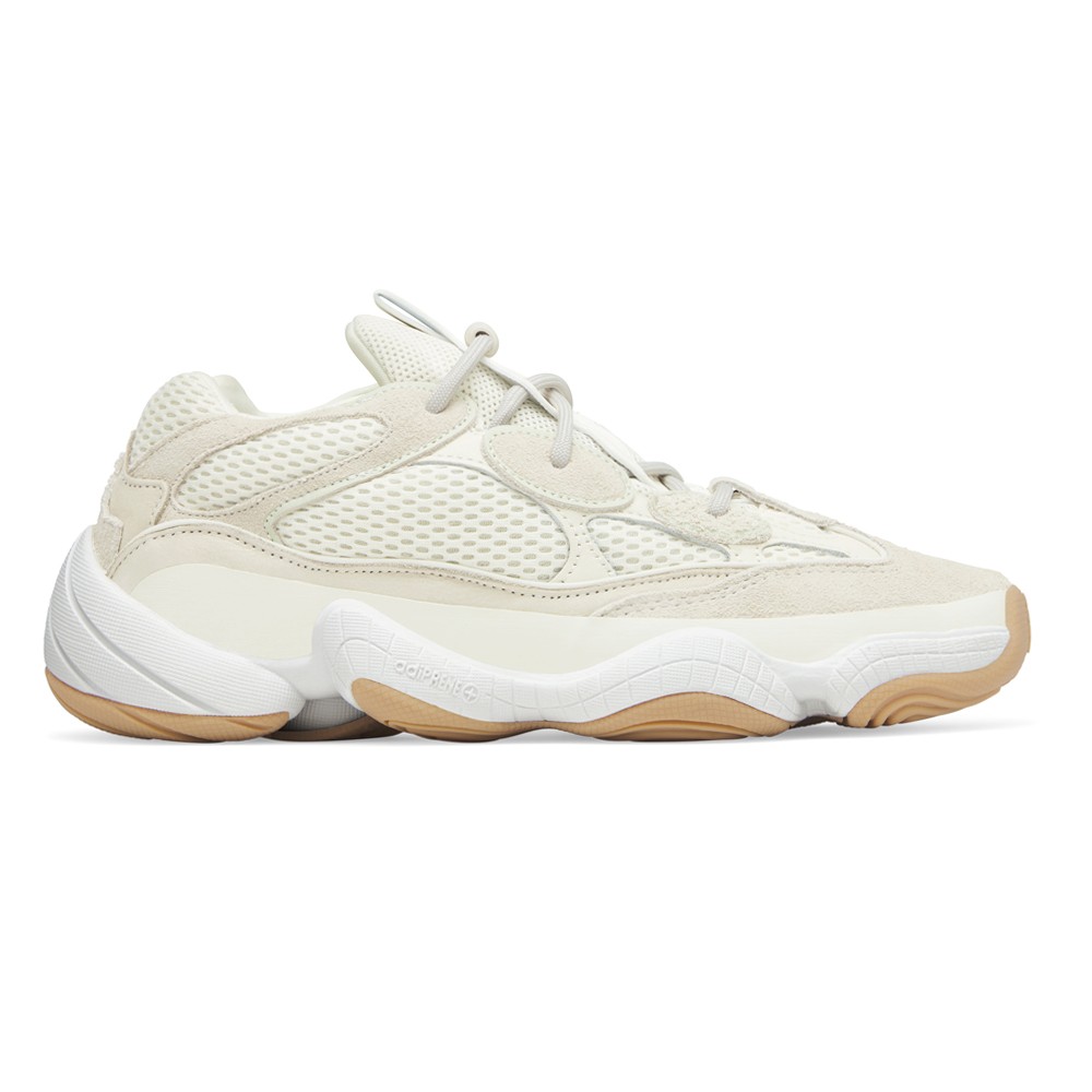 adidas Yeezy 500 Lace Up Mens Off White Sneakers Casual Shoes ID1600