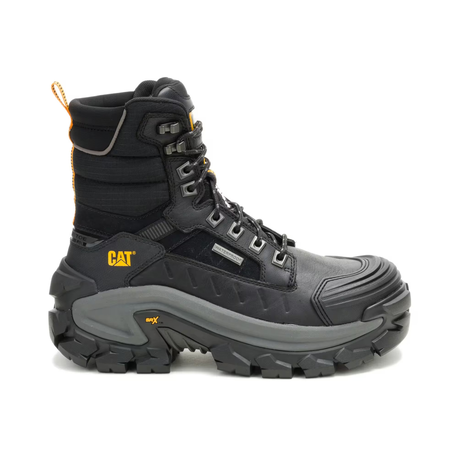 Caterpillar Men Invader Max 8″ Waterproof Thinsulate Composite Toe Work Boot
